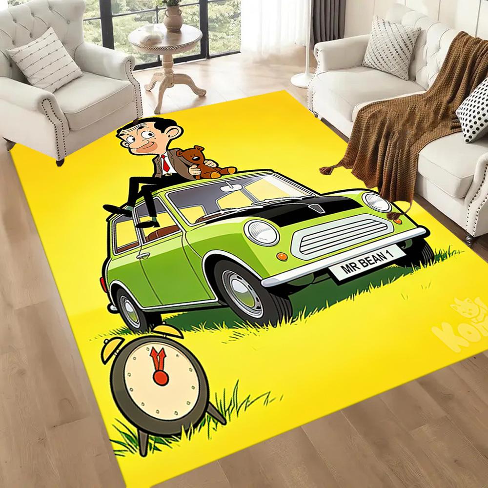 Sig. Fagiolo (Versione animata) I tappeti quadrati sono un'ottima scelta per soggiorni, camere da letto, decorazioni per la casa e come regali.