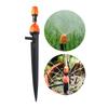 Spring Dripper Nozzle Garden Irrigation Dripper Ground Insert Red Cap Eight-hole Ground Insert Adjustable Garden Sprinkler