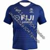 2026 New Fiji Rugby Large Size Jersey Men's Summer Breathable Quick Dry Outdoor 3D Printed Casual Fitness T-shirt