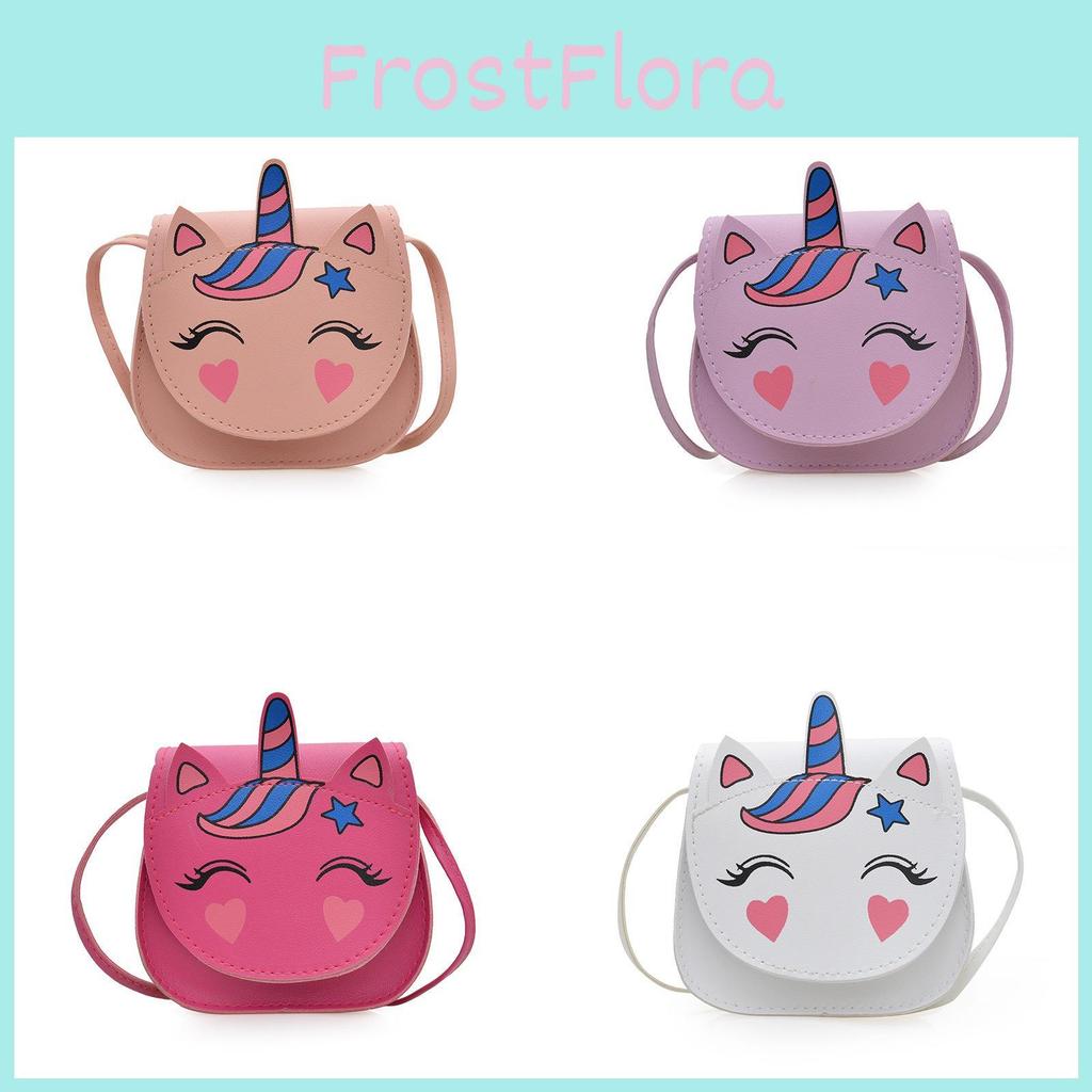 Adorable Unicorn Themed Kids Crossbody Bag Perfect For Girls Lightweight Breathable Design