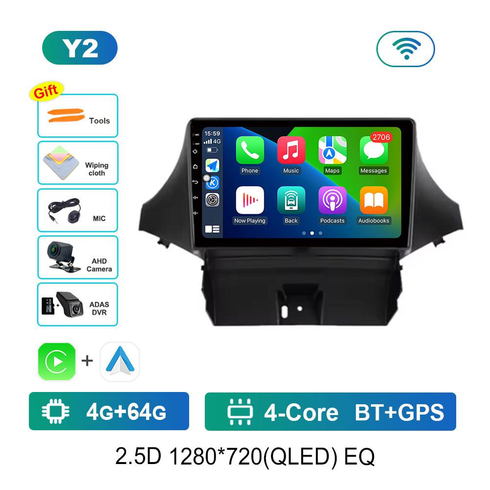 Android 14 System Car Radio Multimedia Player for Chevrolet Orlando 2010 - 2018 GPS Navi WiFi HD Touch Screen DSP Stereo 4G