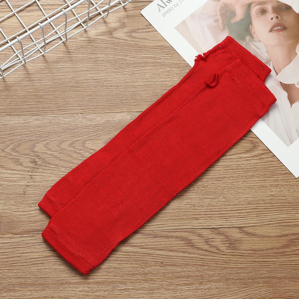 Women Keep Warm Sleeve Knitted Long Gloves Elbow Mittens Fingerless Gloves Sleeves Arm Warmers