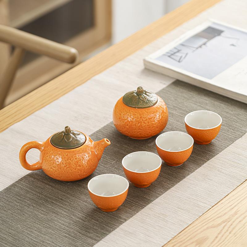 Good luck Kung Fu tea set gift box, practical and creative customer company annual meeting business event souvenir