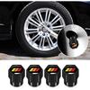 4Pack Aluminum Alloy Car Tire Valve Stem Caps Cover fit for Toyota Tacoma 4Runner Tundra Rav4 Highlander Accessories for Men Women