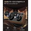 LEKATO Guitar Amplifier Portable Bluetooth Amp with Clean/Overdrive, Headphone Jack, and AUX Input