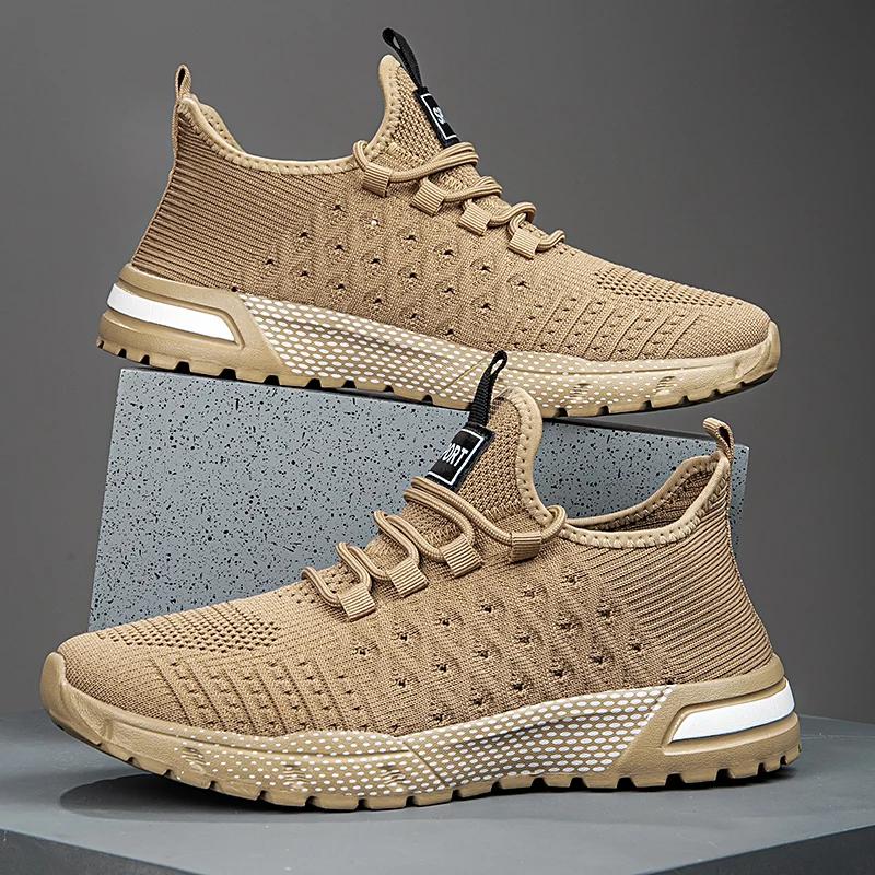 

Men s Lightweight Running Shoes - Breathable Mesh Sports Shoes Suitable for Jogging and Gym Exercise, Hot Selling 2025 Model 39 хаки