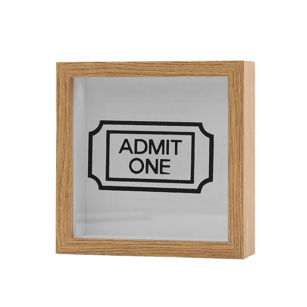 DIY Square Map Pattern Money-Saving Photo Frame Ornament