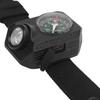 Wrist Flashlight Waterproof Rechargeable 5 Modes Watch Flashlight with Compass for Camping Hiking Travel