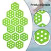 12 Pack Hexagonal Anti-Slip Surfboard Skimboard Traction Pads