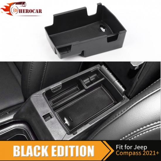 Center Console Armrest Box Tray Organizer For for Jeep Compass    24
