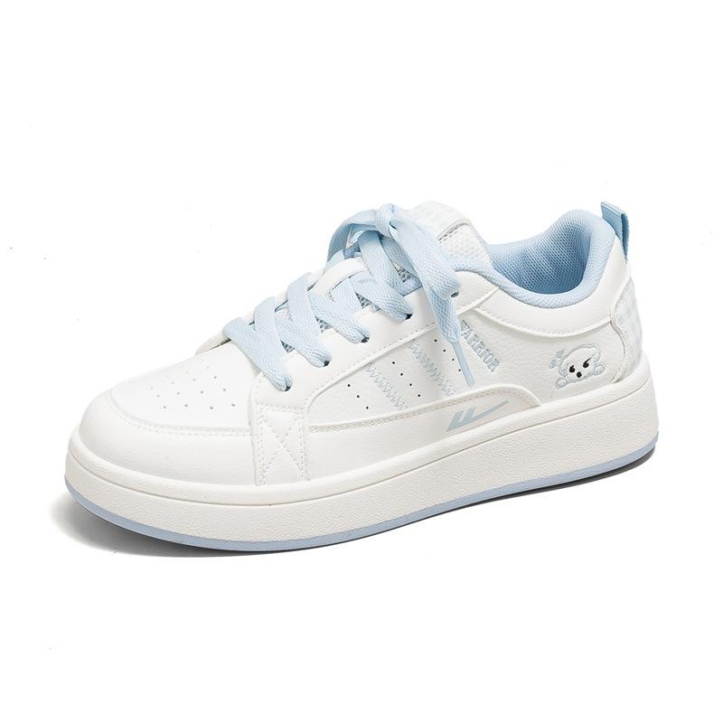 

New low-top leather high-value Korean version of color-matching board shoes women s comfortable shoes 40