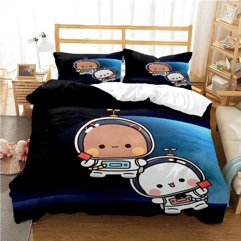 Cute Bubu 3D NEW Duvet Cover Pillowcase Bedding Set Adult Boy Girl Bedroom Decoration Children Single Double Large