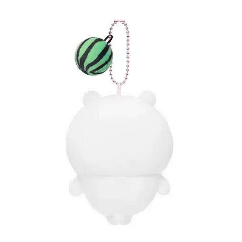Chiikawa Plush Toy Bag Charm With Watermelon Design For Kids And Collectors