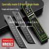 Henderson Large Black 18mm Utility Knife, Extra Thick 0.7mm Sharp Blade for Industrial and Wallpaper Cutting.