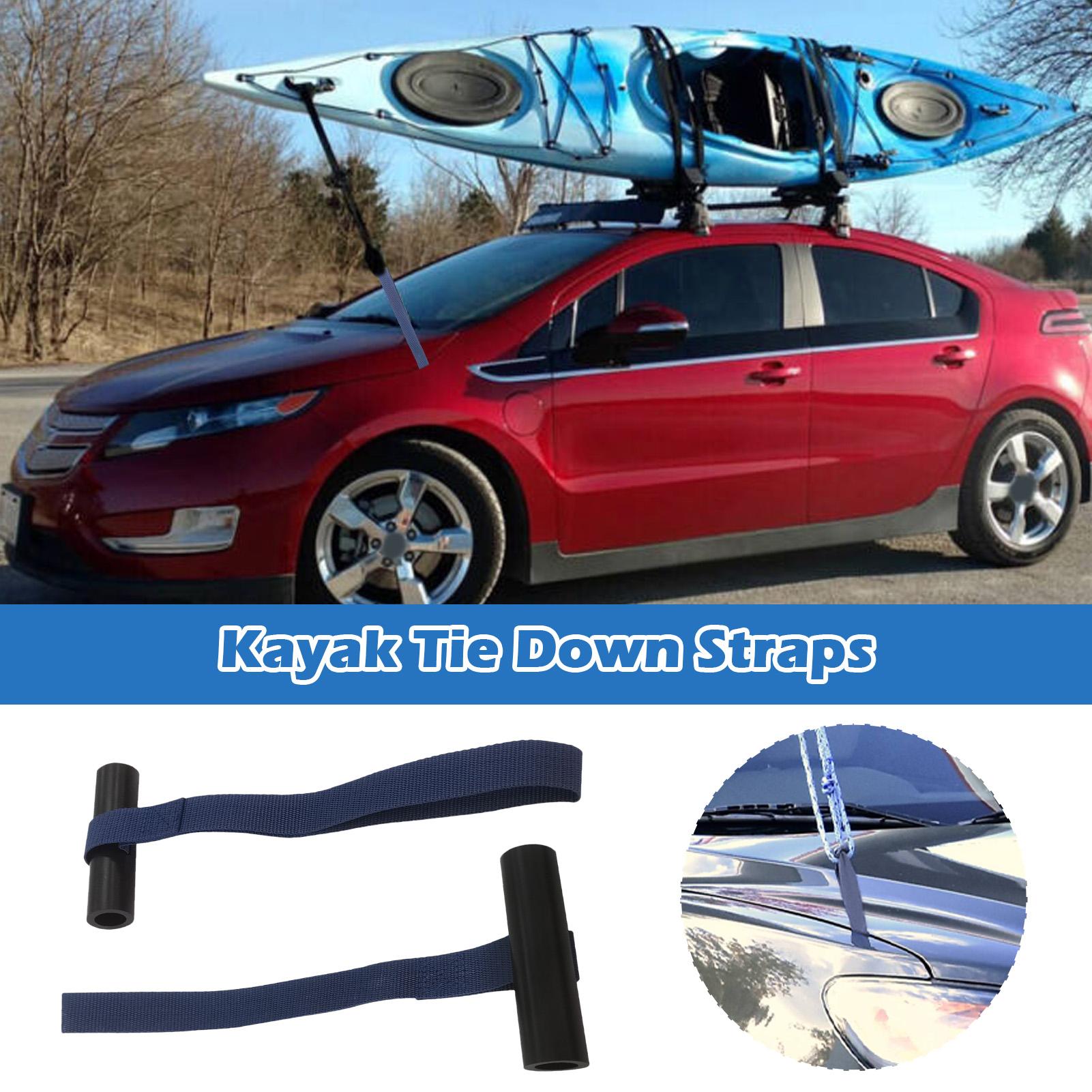 Ремни для крепления каяка Ремни для крепления груза каноэ 2 шт. Прочные ремни для лодки снегохода грузовика мотоцикла каяка фургона CHINA