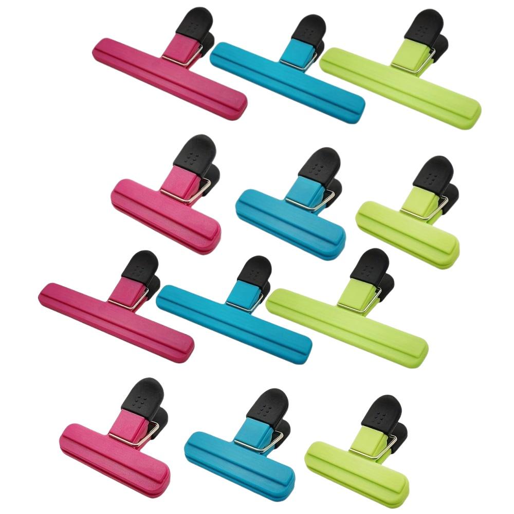 Robuste Mehrzweck-Beutelclips, langlebige Snack-Sparer für die Küche, Lebensmittelbeutelclips, Aufbewahrungs-Organizer für Frische, sichere Aufbewahrung