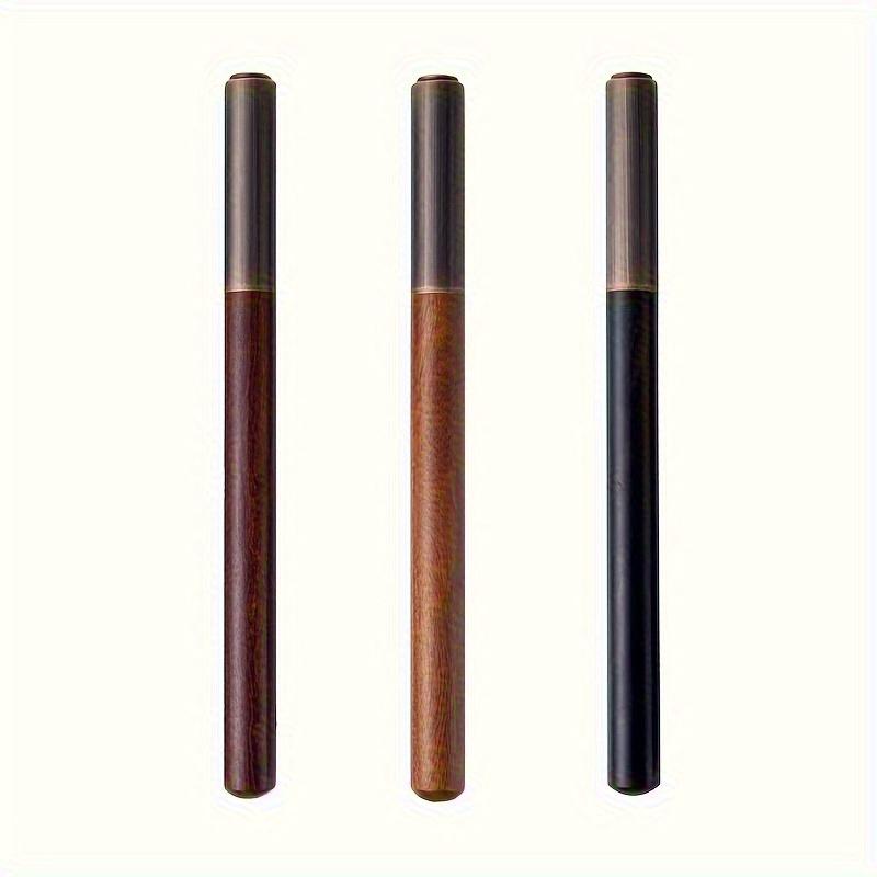 High End Material Wood Gold 0.7mm Classic Pen, Retro Design, Exquisite Gold Details, Business Gift Writing Tool Wood Retro Pen