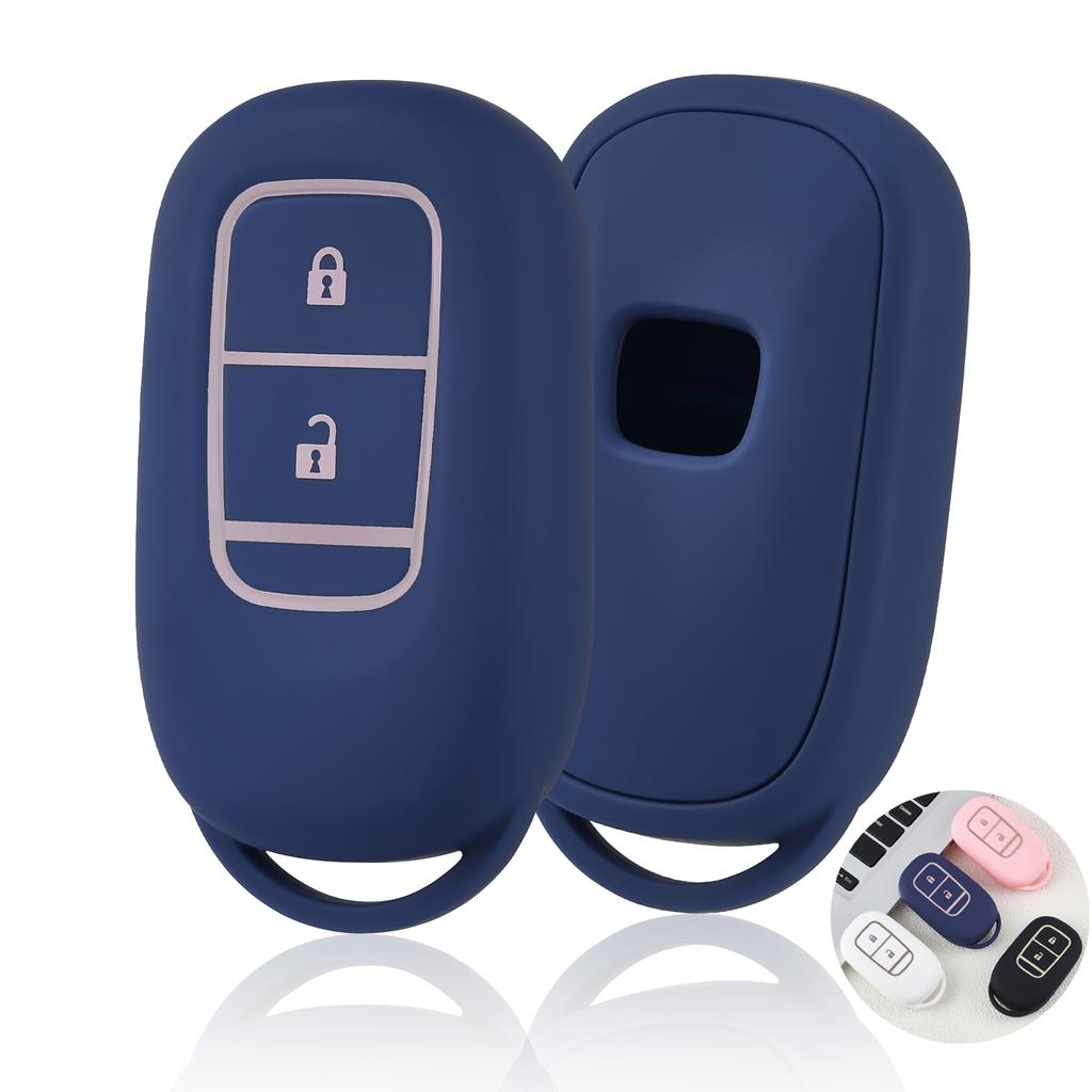 2-Button New Car Key Case Cover For Honda XRV, Civic, Camry, CRV, Breeze Key Fob Cover Key Protection Shell