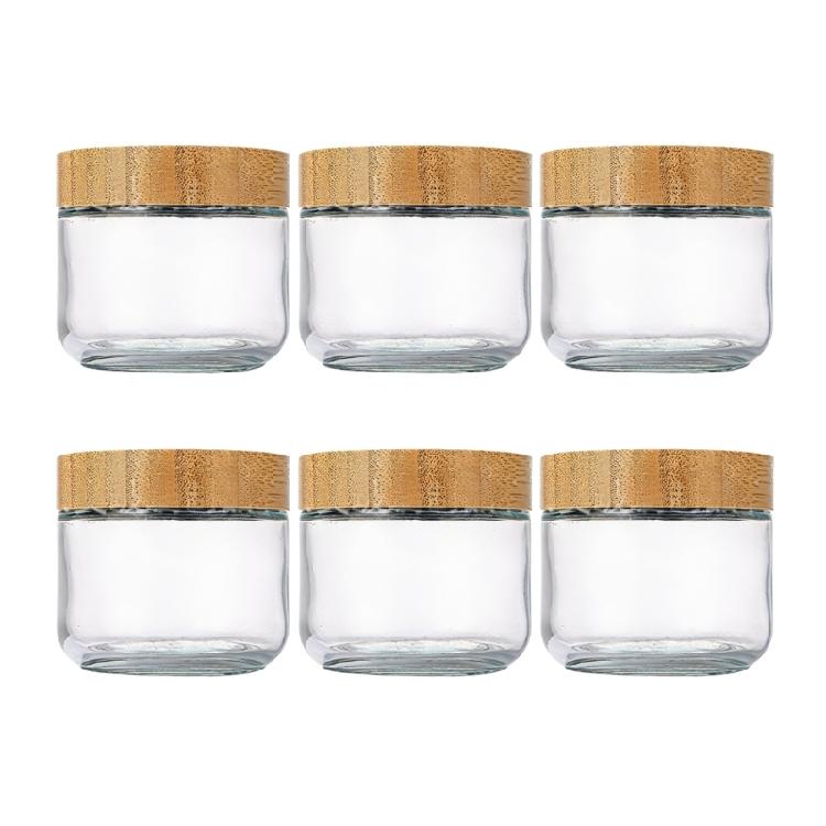 Sturdy Glass Food Storage Jars With Airtights Seal For Home Jar Pickle And Craft