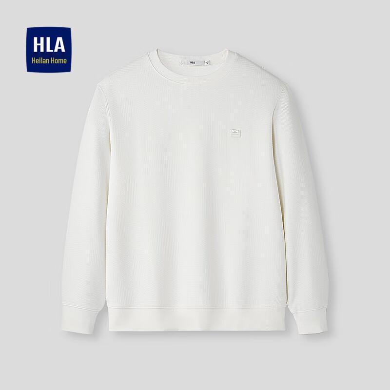

HLA Men s Irregular Jacquard Round Neck Sweatshirt XL (180/96A)