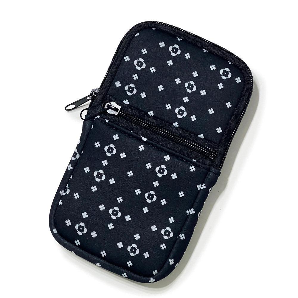 Neoprene Zipper Phone Bag Belt Wearing Phone Bag Pouch  Portable Power Source