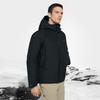 New FILA Down Jacket Men's Pitch Black A11M447911FBK