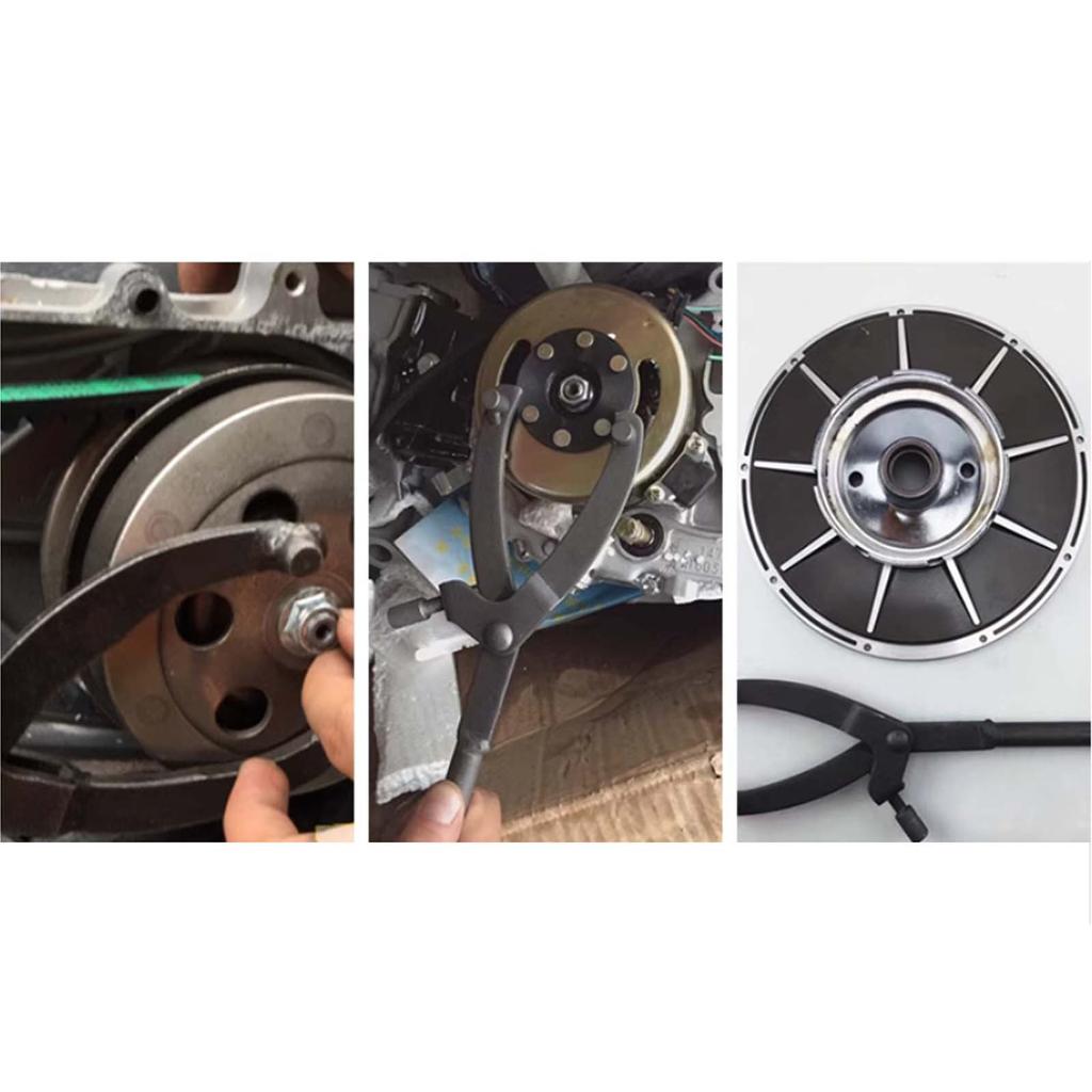 Adjustable Motorcycle Fly Wheel Clutch Hub Rotor Sprockets Spanner Disassembly Wrench