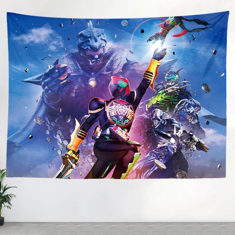 Fake Rider hanging clothspecial photography anime decorationstudent dormitory hanging blanketwall clothbirthday bedroom wall clothbackground cloth