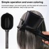 1Pcs Professional Hair Dyeing Tool 2-In-1 Automatic Roller Comb With Smooth Brush Dye Salon Hair Care Plastic Salon Hairdressing