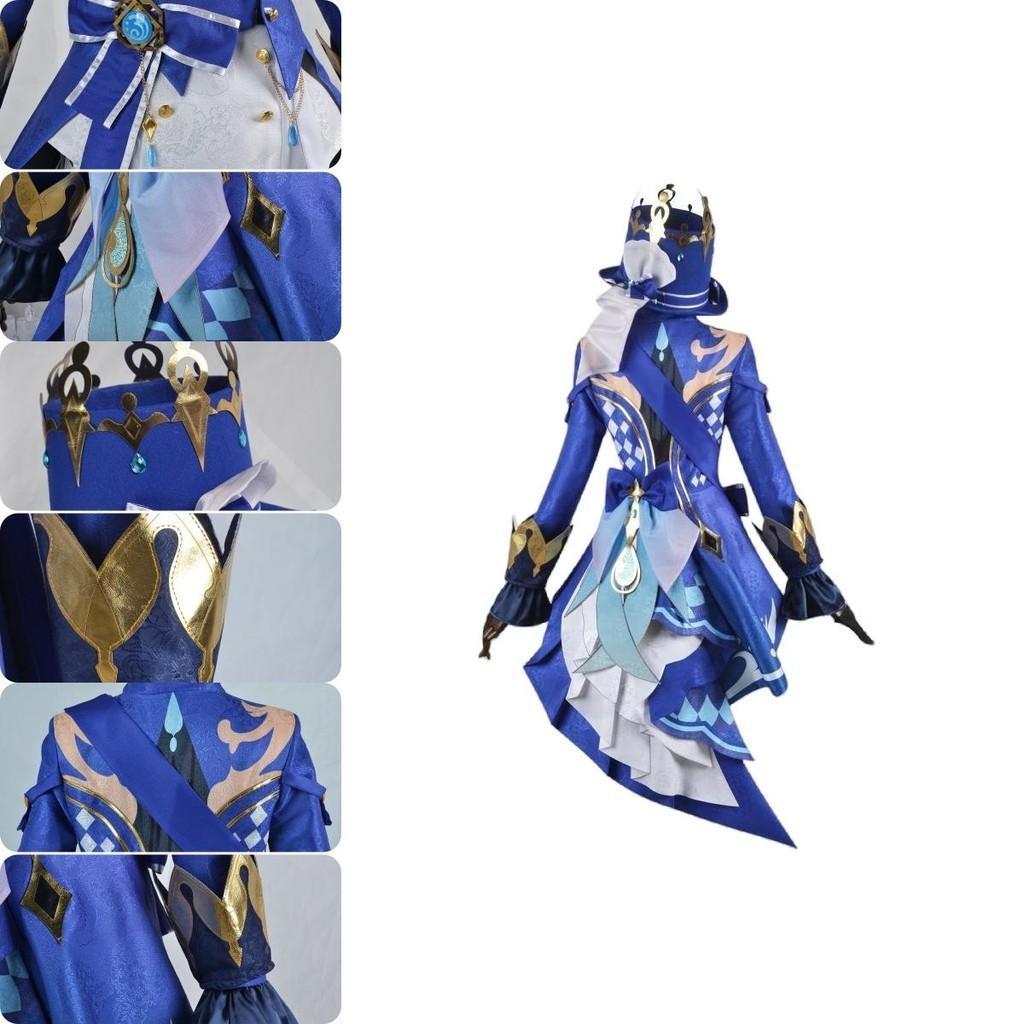 Original Game Cosplay Costume Water Deity Fuka Rosenthal Mapleson