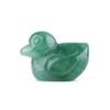 1Pc Natural Stone Hand Carved Mini Duck Figurine 17-20×25-28mm Polished Crystal Little Duck Statue Reiki Healing Mini Desk Terrarium Decor Craft Gift