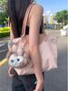 70th Anniversary Large Dragon Inlay Nylon Dumpling Tote Shoulder Handbag