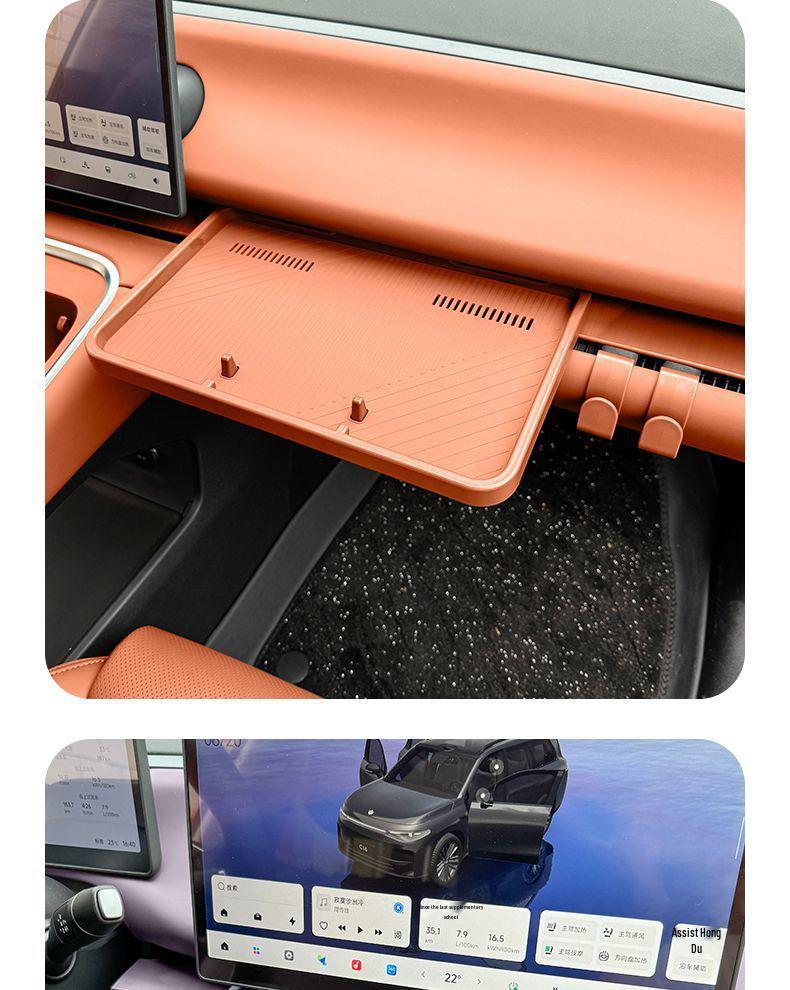 Autotisch und Aufbewahrungsbox für Leapmotor C10/C16 - Beifahrersitz und Mittelkonsole mit Haken