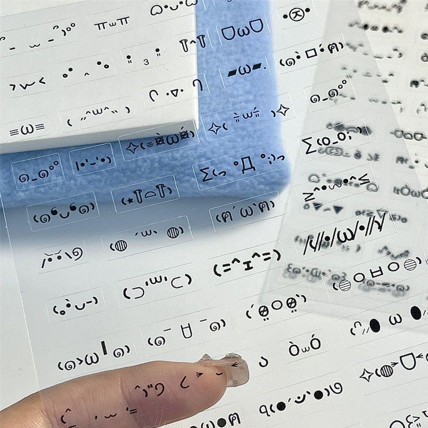 

Милі стікери-емодзі - Прозорі вирізані наклейки для декору щоденника 1002388160