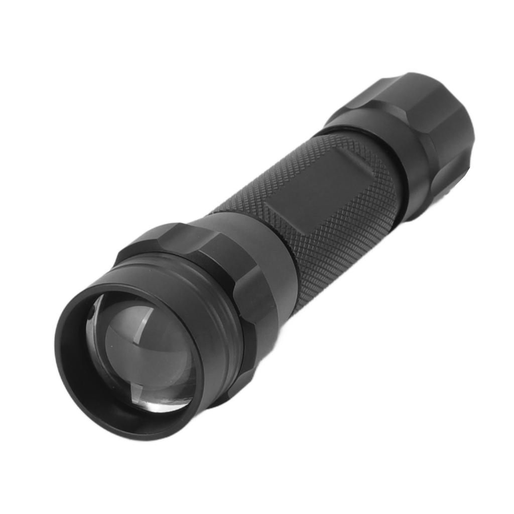 IR LED Flashlight Weatherproof Zoomable 850nm Infrared Flashlight for Hunting Search Rescue