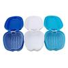 Denture Bath Box Cleaning False Teeth Storage Box With Hanging Net Container Artificial Tooth Case Orthodontic Retainer Case