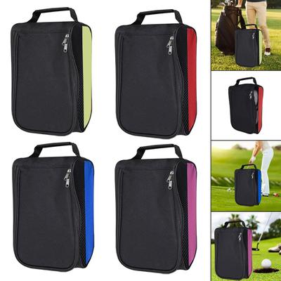 Sports Shoes Case Multiuse Storage Zipper Tote Golf Supplies Breathable Golf Shoe Pouch for Running Men Women Travel Hiking Gym