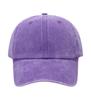 Einfarbige gewaschene individuelle Stickerei Unisex Vintage Dad Hat Baseballkappe