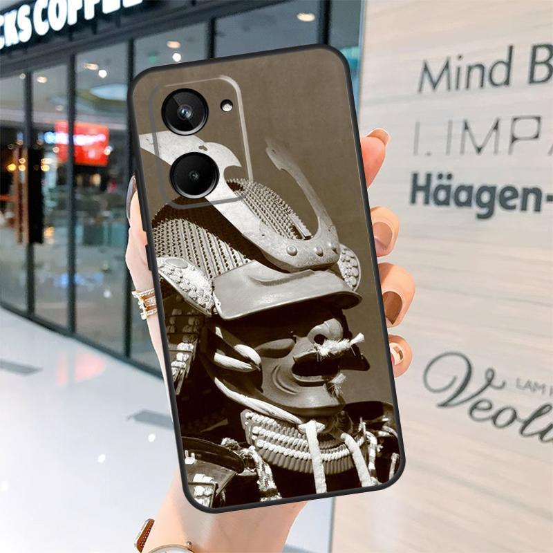 Japanese Samurai Case For Realme GT7 Pro GT6 11 12 13 14 15 Pro Plus C55 C53 C35 C33 C61 C65 C67 C53 C71 C75