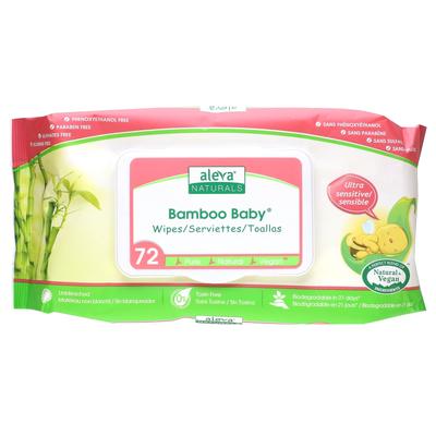 Bambus-Babytücher, Ultra Sensitive, 72 Blatt