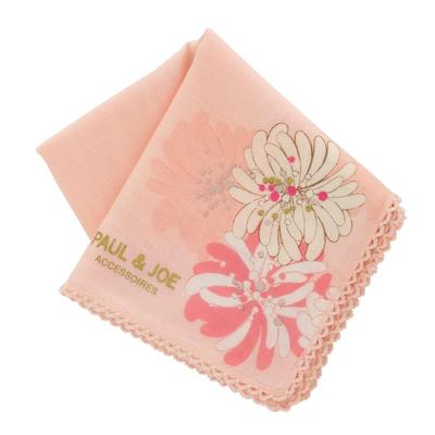 PAUL JOE Gauze Handkerchief 0001 PAUL JOE ACCESSOIRES Approximately 42cm X 42cm & (Pink) [100% Cotton] Women's Handkerchief, 42cm, & 000286-0001-01,