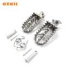 OTOM K6 Footpeg Foot Pegs Front Pedal For For KAYO TY125 TY150 T6 T4 BOSUER BSE Hailing M Series Off-Road Motorcycle Footrest