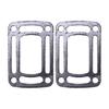 351325 18-0943 2 buc Garnitură cot cotită galerie evacuare 3850496 Potrivit pentru motoare marine Volvo Penta OMC Cobra 4.3L 5.0L 5.7L 8.1L