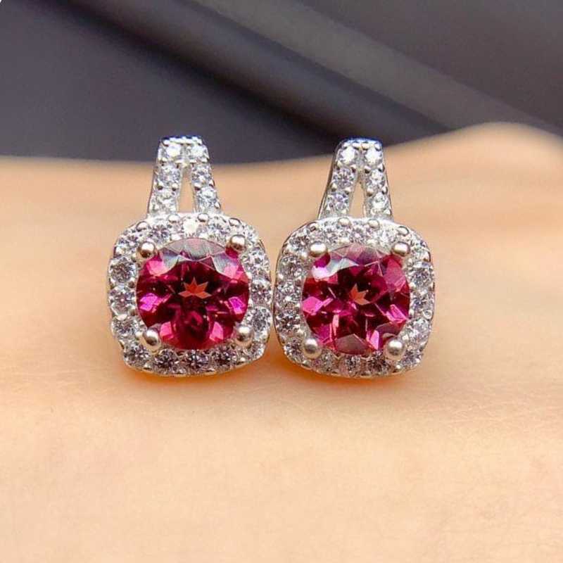 

SACE GEMS классические серьги из медного сплава с цирконом для женщин, подарки на свадьбу розовый