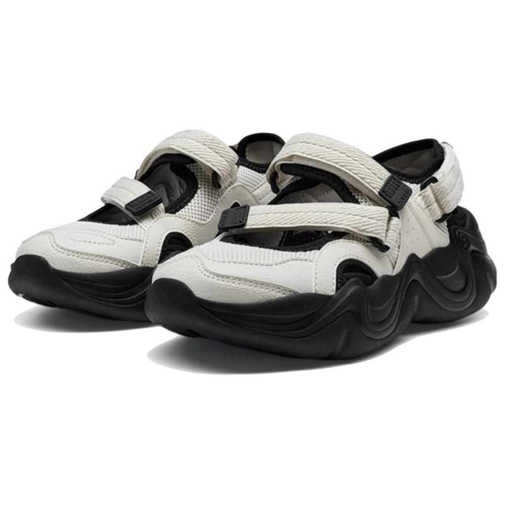 Xtep Fashion Trend River Trekking Shoes Women Shoes White Sand Gray 876218320045-1