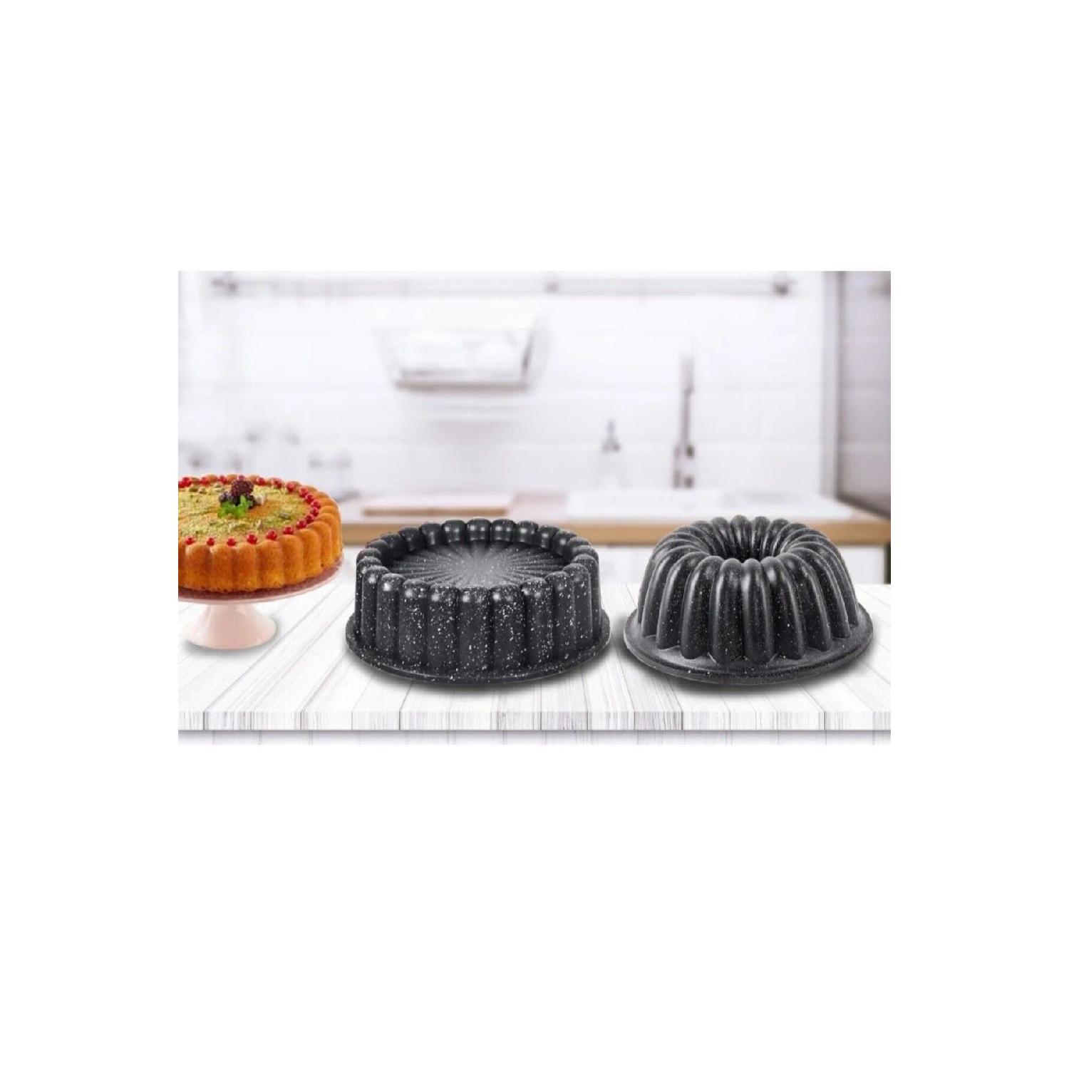 

2-piece Cast Iron, Sliced cake Mold Tart, Cast Iron Cake Mold сірий колір