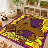 Scoobydoo Mystery Gang Printed Rug Nonslip Easyclean Carpet For Living Room Play Area Hallway Home Party Decor New Year Gift