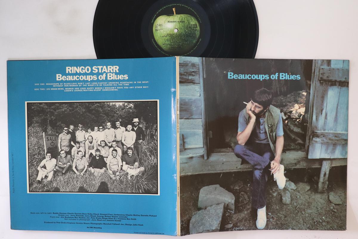 

LP Record RINGO STARR - Beaucoups Of Blues PAS10002 APPLE 1970 UK Rock Used