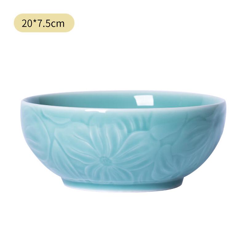 Chinese Style Ceramic Rice & Soup Bowl