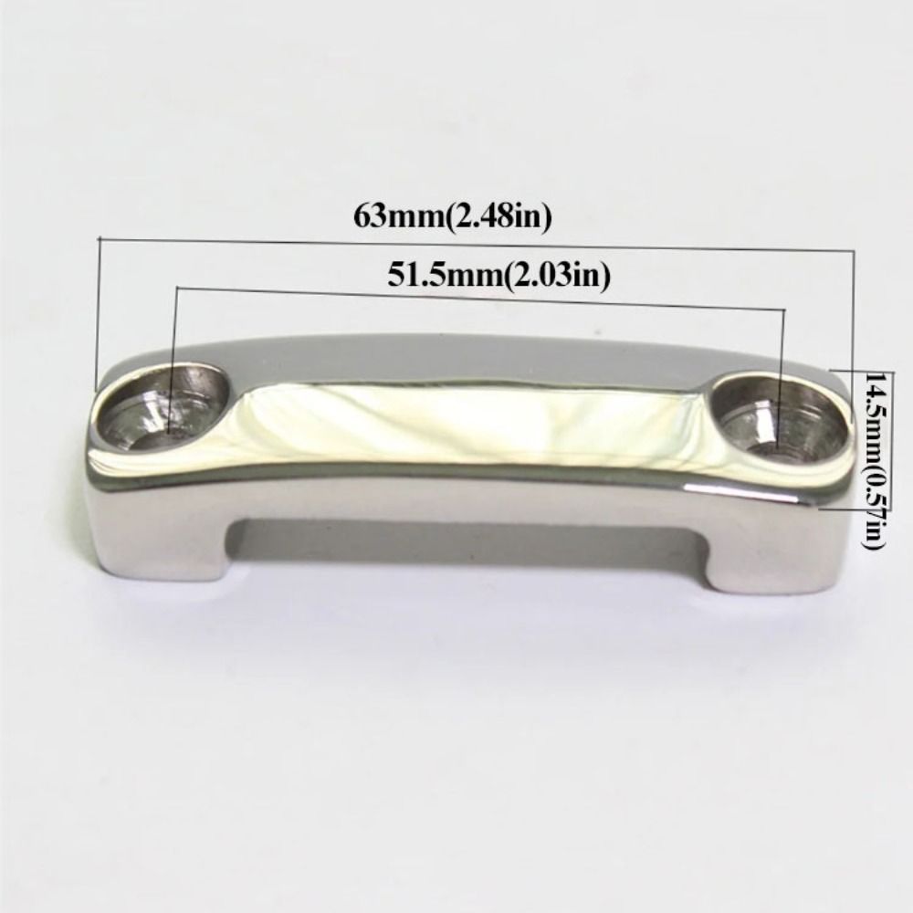 316 Stainless Steel Stainless Steel Deck Fitting High Quality Material Good Strength Tie Down Eye Strap Loop Durability